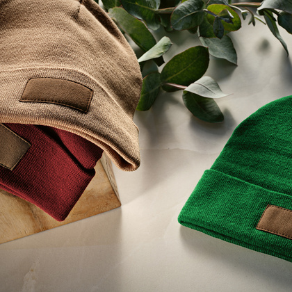 Tupac Beanie bawelna z recyklingu