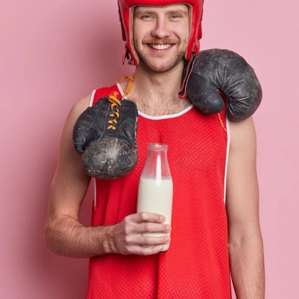 Butelka szklana na mleko do mleka lemoniady soku z zakrętką 1 l