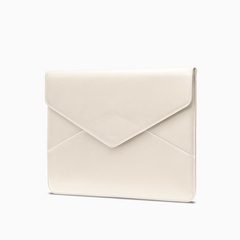 Skórzane etui na laptop 13" PUCCINI VULCANO VC92527 6B Beżowe