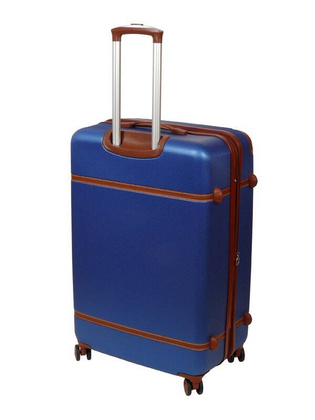 Duża walizka DIELLE 160 Granatowa