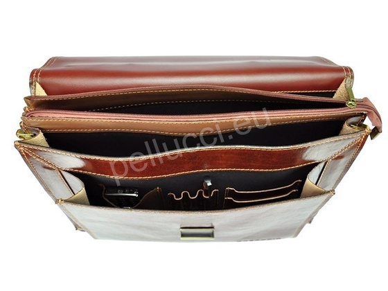 Teczka skórzana PELLUCCI Art.6 Czarna