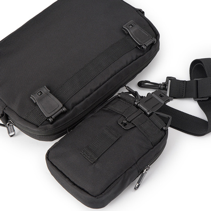 Plecak modułowy z miejscem na laptop 15,6" PUCCINI ADVENTURE PM9019 1 Czarny