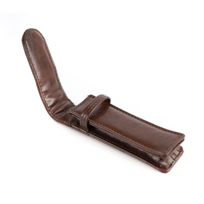 318 ETUI 2-KOMOROWE - JASNY BRĄZ KEMER