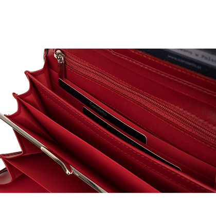 Duży portfel damski BajuBaj ze skóry licowej – elegancja i funkcjonalność na co dzień PD1602s155