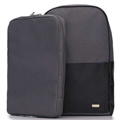 Plecak miejski KEMER SOLIER Forres Czarno Szary - min. zamówienie 20 / 50 / 100 szt.