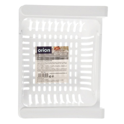 Organizer szufladka do lodówki zawieszana pojemnik rozsuwany pod półkę