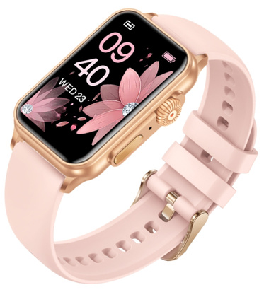 Smartwatch Damski RUBICON RNCF06 Rose Gold/Pink SMARUB223