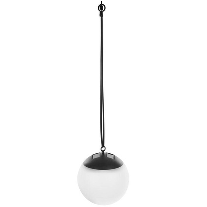 LAMPA SOLARNA PLASTIKOWA KULA WISZĄCA 20CM