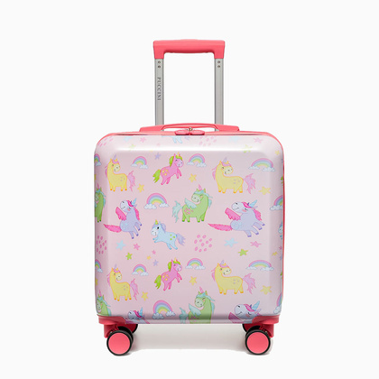 Walizka dziecięca PUCCINI KIDS ABS031C 3C Jednorożce