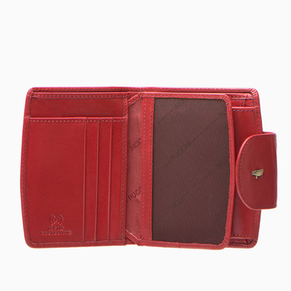 Portfel damski skórzany PUCCINI MURANO MU25969 3E Czerwony