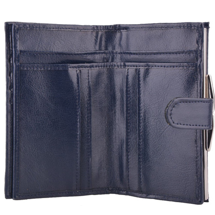 Portfel damski skórzany KEMER P13 Granatowy - min. zamówienie 20 / 50 / 100 szt.