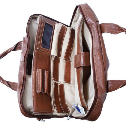 Aktówka na laptopa Montclare 13,3" brązowa