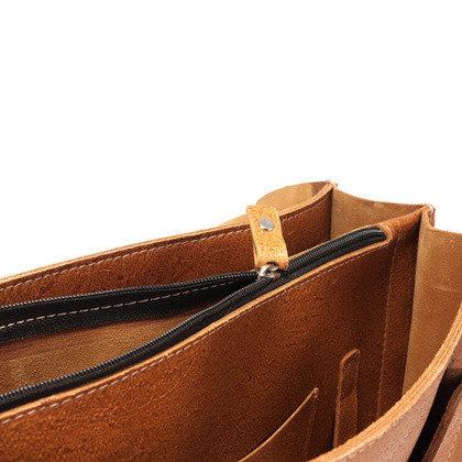 Big torba skórzana biznesowa KEMER VOOC TC8 Camel Edycja Limitowana