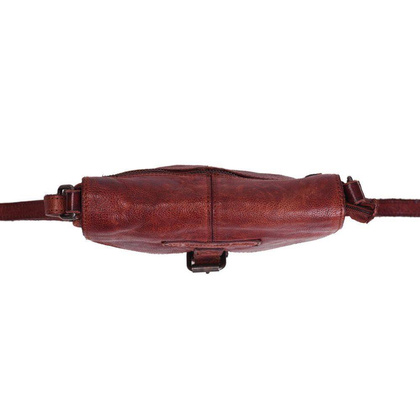 Listonoszka skórzana Cato Czerwona - min. zamówienie 20 / 50 / 100 szt.