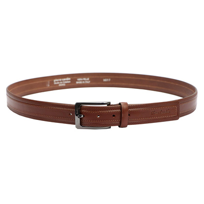 Pasek skórzany męski Pierre Cardin GF 9017 Czarny