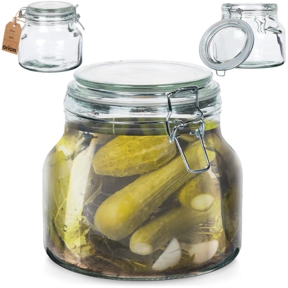 Słoik pojemnik szklany patentowy 1,85 l szczelny