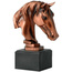 Figurka odlewana - głowa konia  RFST2060