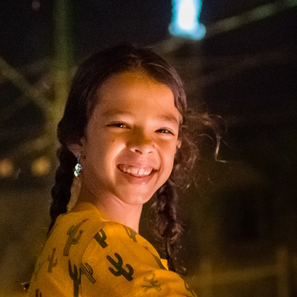 MINET Kolczyki świecące srebrne JEDNOROŻCE