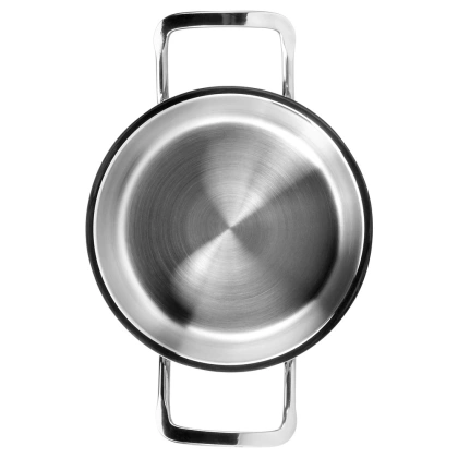 Garnek stalowy z pokrywką 18/10 PREMIUM 0,7 l ORION