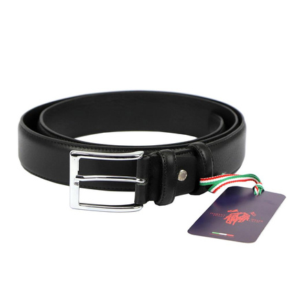 Pasek męski skórzany Harvey Miller 035/1 Niebieski