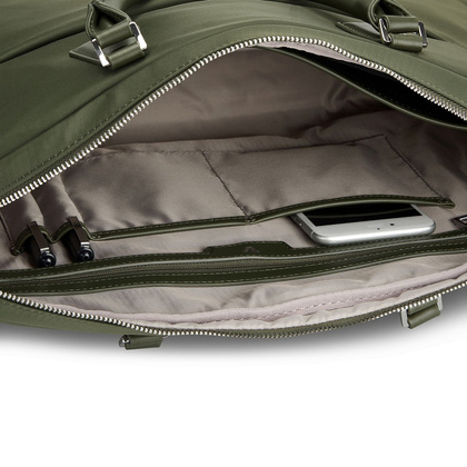 Torba damska z miejscem na laptop 15,6" RONCATO WOMAN BIZ 412323 Zielona