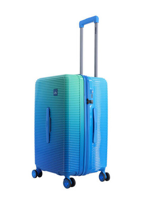 Walizka średnia SAXOLINE Twist Trunk M niebieska