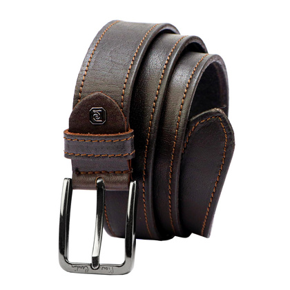 Portfel skórzany męski PIERRE CARDIN 5072 KAM02 Ciemny brąz