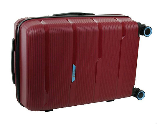 Duża walizka DIELLE 170 Bordowa