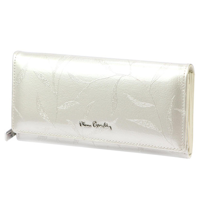 Pierre Cardin Duży skórzany portfel damski