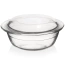 Naczynie żaroodporne szklane z pokrywką 27x23x11,5 cm, 2,2 l
