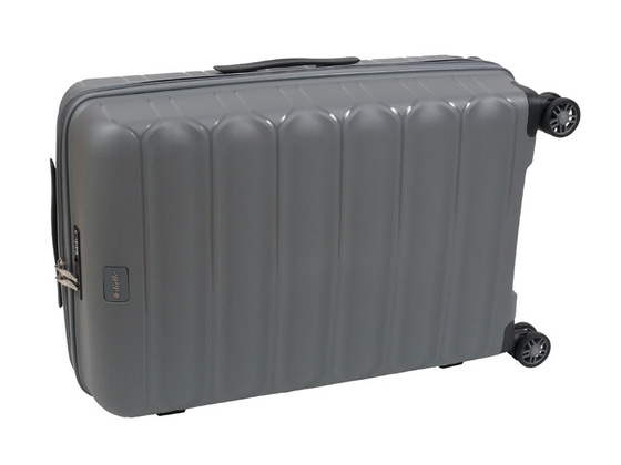 Walizka DIELLE 100 4k 66cm średnia szara PP z poszerzeniem