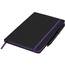 Średni notes Noir Edge 21021003 Czarny