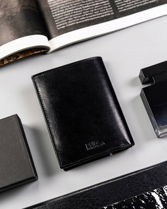 Duży portfel męski bez zapięcia