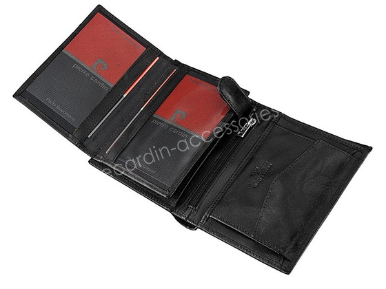 Portfel męski skórzany PIERRE CARDIN FOSSIL TILAK12 326 RFID Popiel