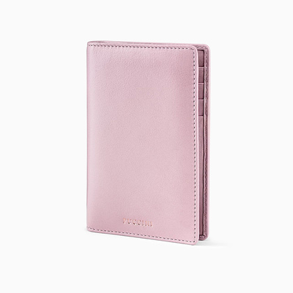 Etui na dokumenty skórzane PUCCINI ZN9214 3C Różowe