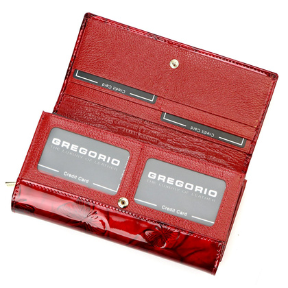 Portfel damski skórzany PELLUCCI BTS-122 Niebieski