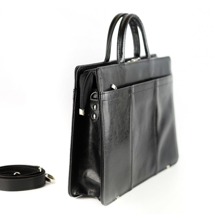 522 Dyplomatka damska-czarna KEMER