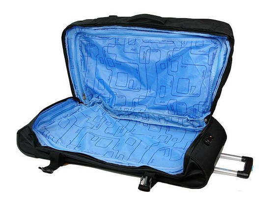 Torba podróżna na kołach DIELLE Czarna