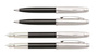 9313 Zestaw (pióro wieczne i długopis) Sheaffer kolekcja 100, czarne, wykończenia chromowane
