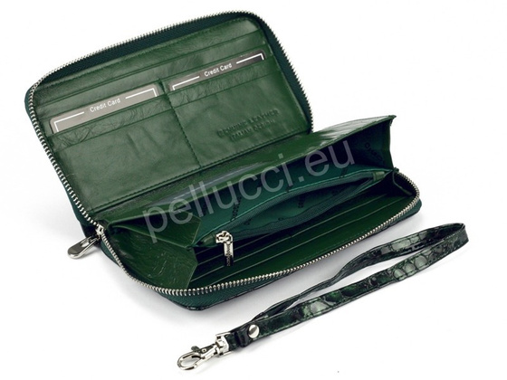 Portfel damski skórzany PELLUCCI FZ-119 Popiel