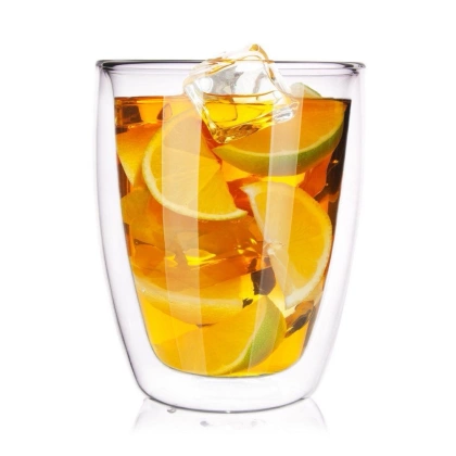 Szklanka termiczna z podwójną ścianką do kawy latte herbaty 0,33 l