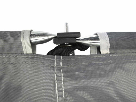 Parawan Bo Camp 5 x 1,4m 3-częściowy z oknem