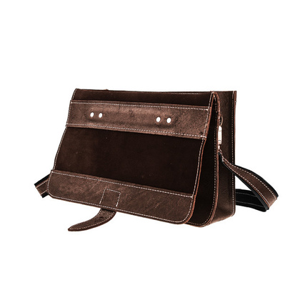 Skórzana torba na ramię teczka KEMER VOOC TC5 brąz