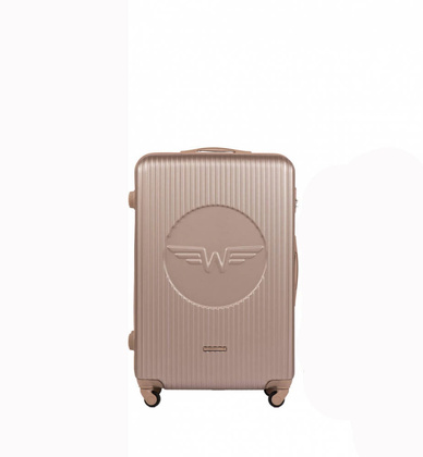 Mała walizka WINGS SWL01 S Złota