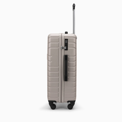 Średnia walizka PUCCINI MALAGA ABS027B 6C Szampański