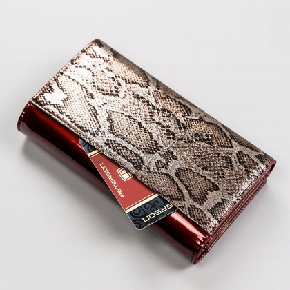 Duży portfel damski na zatrzask