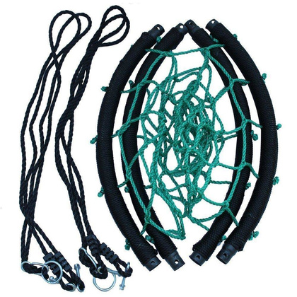 Huśtawka ażurowa bocianie gniazdo dla dzieci 100cm