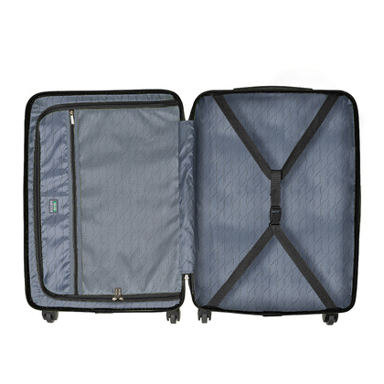 Średnia walizka PUCCINI BALI ABS021B 1 Czarna