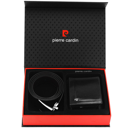 Męski zestaw prezentowy Pierre Cardin ZG-126-BR-125 Czarny