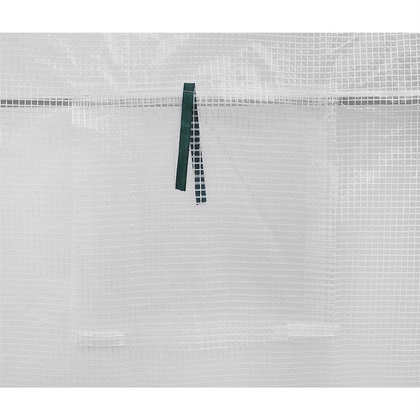 Szklarnia tunel ogrodowy PE 300x200x200cm biały